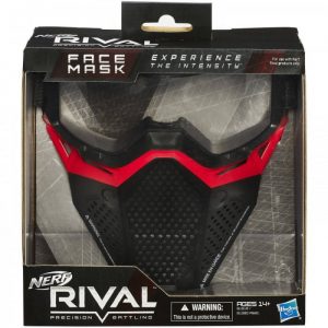 Nerf Rival ochranná maska – červená