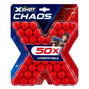 X-Shot Chaos náhradní kuličky – 50 ks